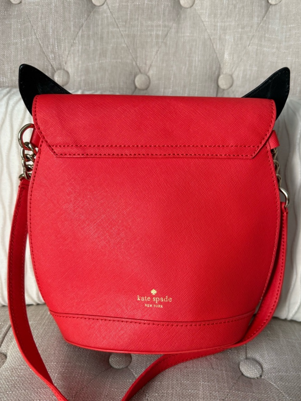 Kate Spade New York "Blaze a Trail" Fox Crossbody Bag - Picture 5 of 12